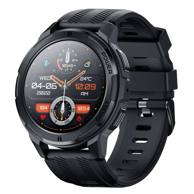 2023 1.43-inch amoled round screen c25 smart watch 466 * 466 high-definition resolution c25 smartwatch with two-color process