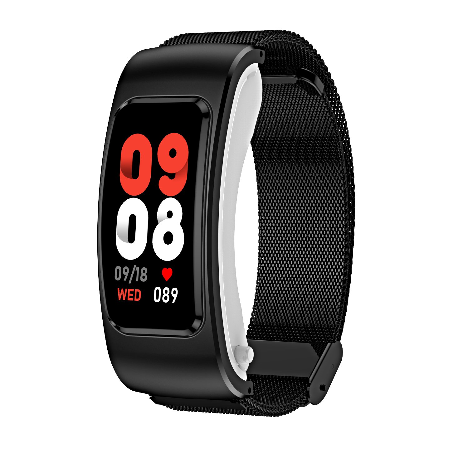New K60 Bluetooth Wireless 2-in-1 Earphone Smart Watch Health Tracker Fitness Bracelet Smart Wristband Bluetooth Headset relogio feminino