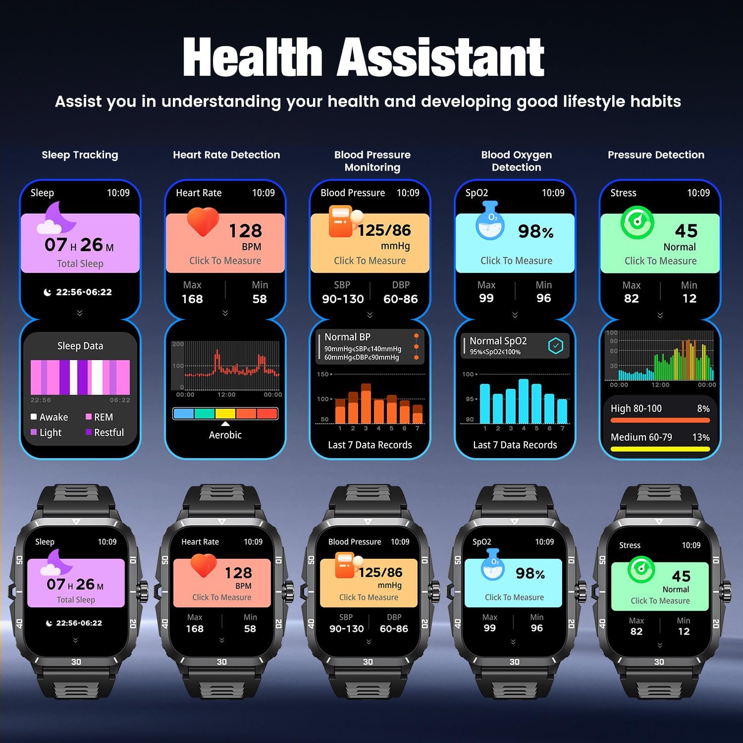 Wholesale Hot Selling Smart Watch Android BT Call Screen Full Touch 430mAh Fitness Tracker Sports Waterproof Watch for Men