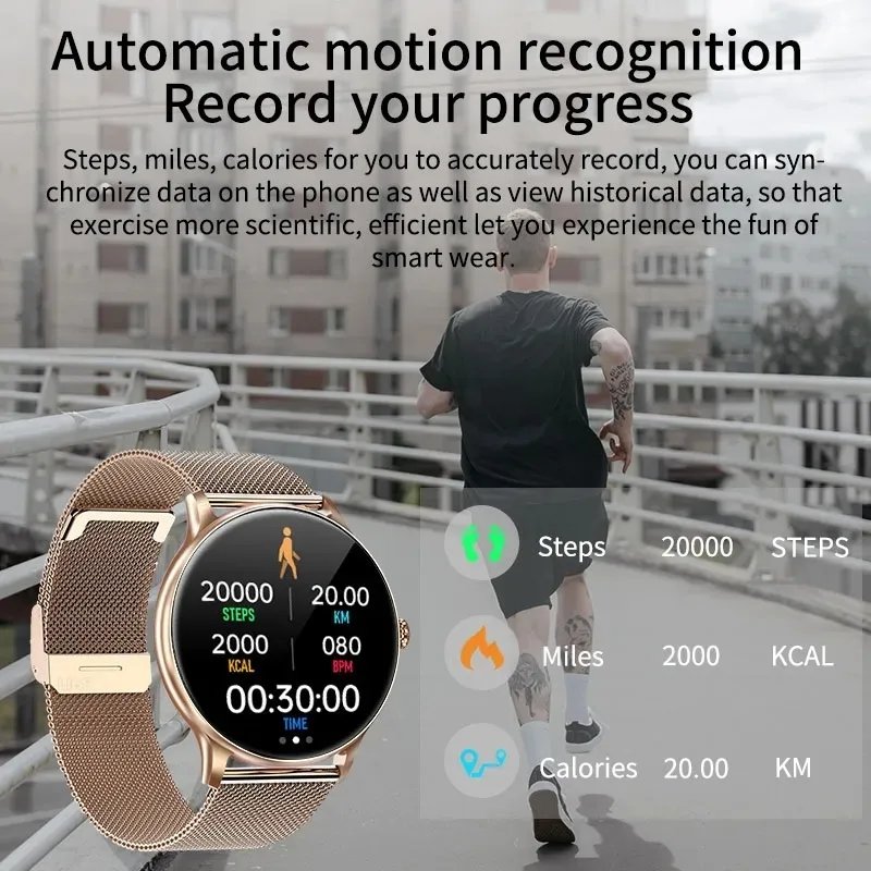LIGE GPS Position Waterproof Sports Smart Watch Men Smart Compass Air Pressure Watches Heart Rate Altimeter Smartwatch For Men
