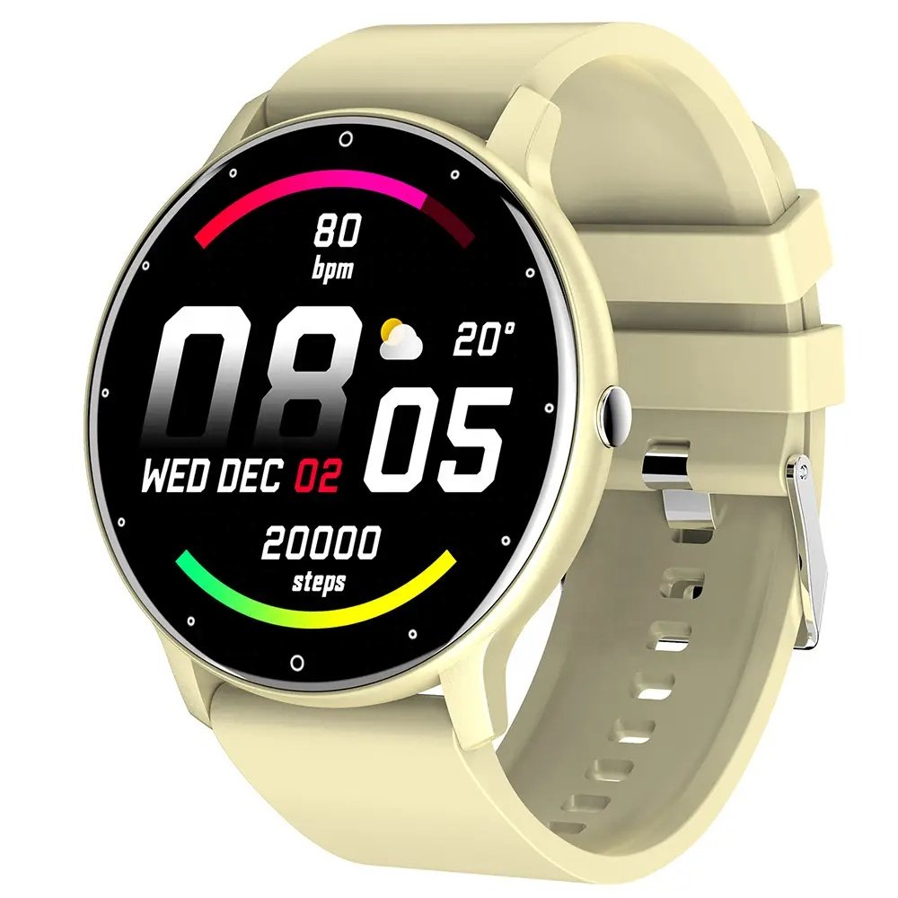 Hand Free Smart Watch 2021 New Smart Watch Men Full Touch Screen Sport Fitness Watch Ip67 Waterproof BT For Android Ios