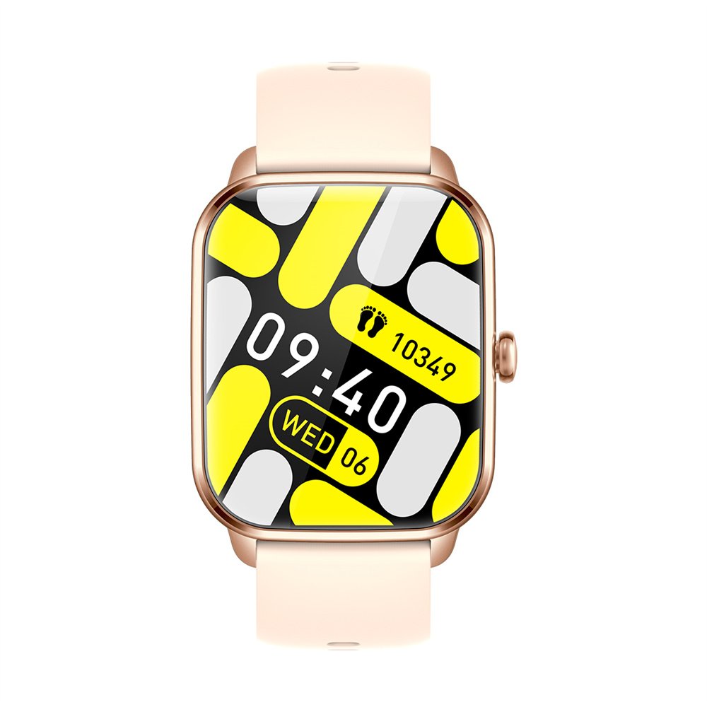 2023 New Ultra-thin bezel smart watch BT calling Encoder button Heart rate Blood pressure SPO2 ECG KT65