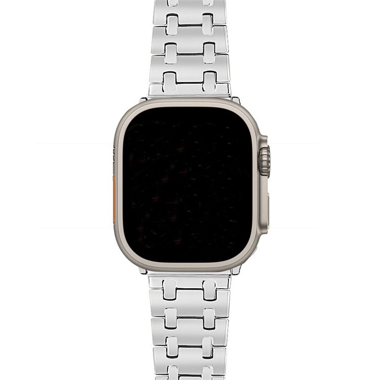 Business Luxury Smart Watch Wristband Stainless Steel Metal Watch Band For Smart Watch Series 8 38mm 45mm 49mm
