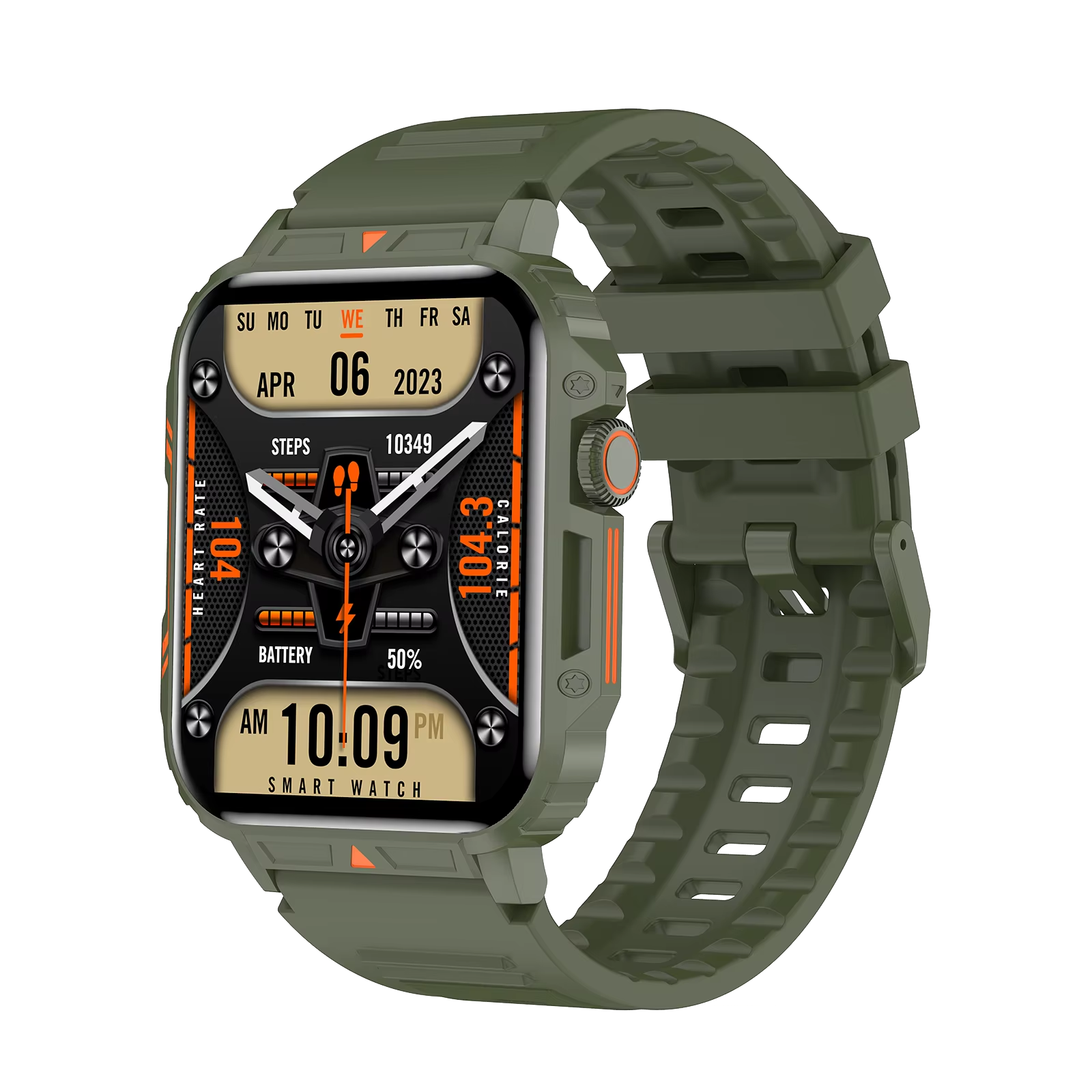 L81 Smart Watch Outdoor Heart Rate Blood Pressure Oxygen Full Touch Screen Sleep Monitoring Health Smartwatch For Android Ios