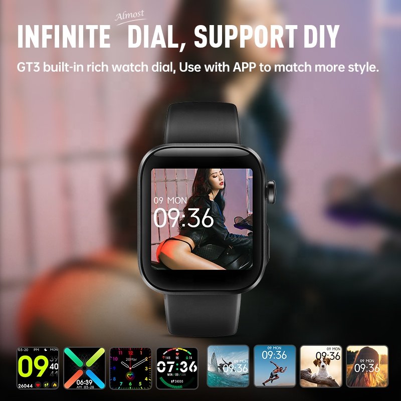 China OEM ODM 2021 new 1.54 inch full touch BT call medical infrared body temperature smartwatch smart watch