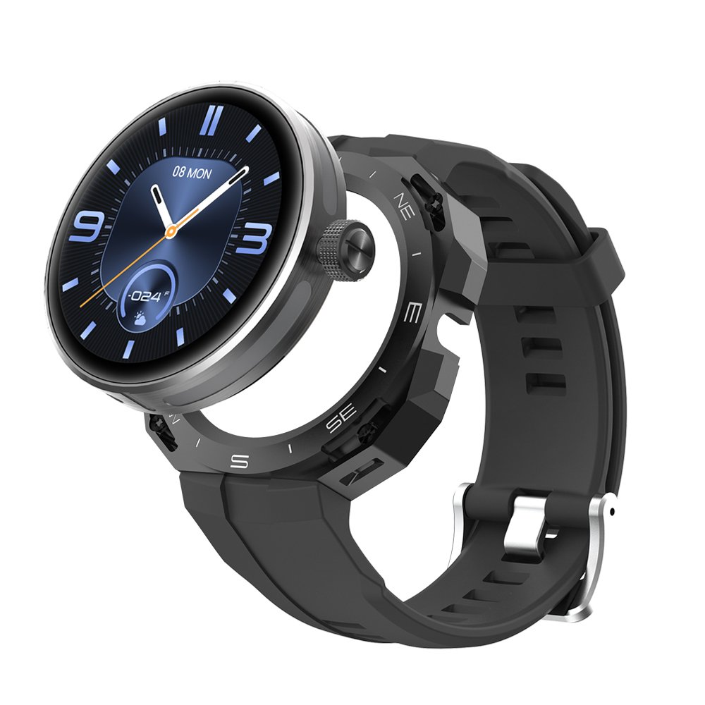 2024 GS3 Cyber Smart watch 1.32inch Sports Fitness Smart Watch Blood Pressure Health Morntoring Waterproof Health Monitoring