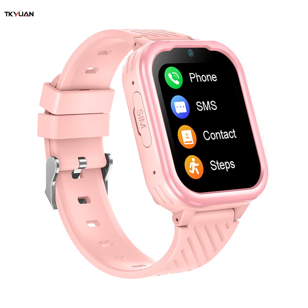 TKYUAN Waterproof Kids Smart Watch GPS WIFI 4G Tracking SOS Child Baby Android 8.1 Smartwatch Anti-lost GPS Tracker Smart Watch