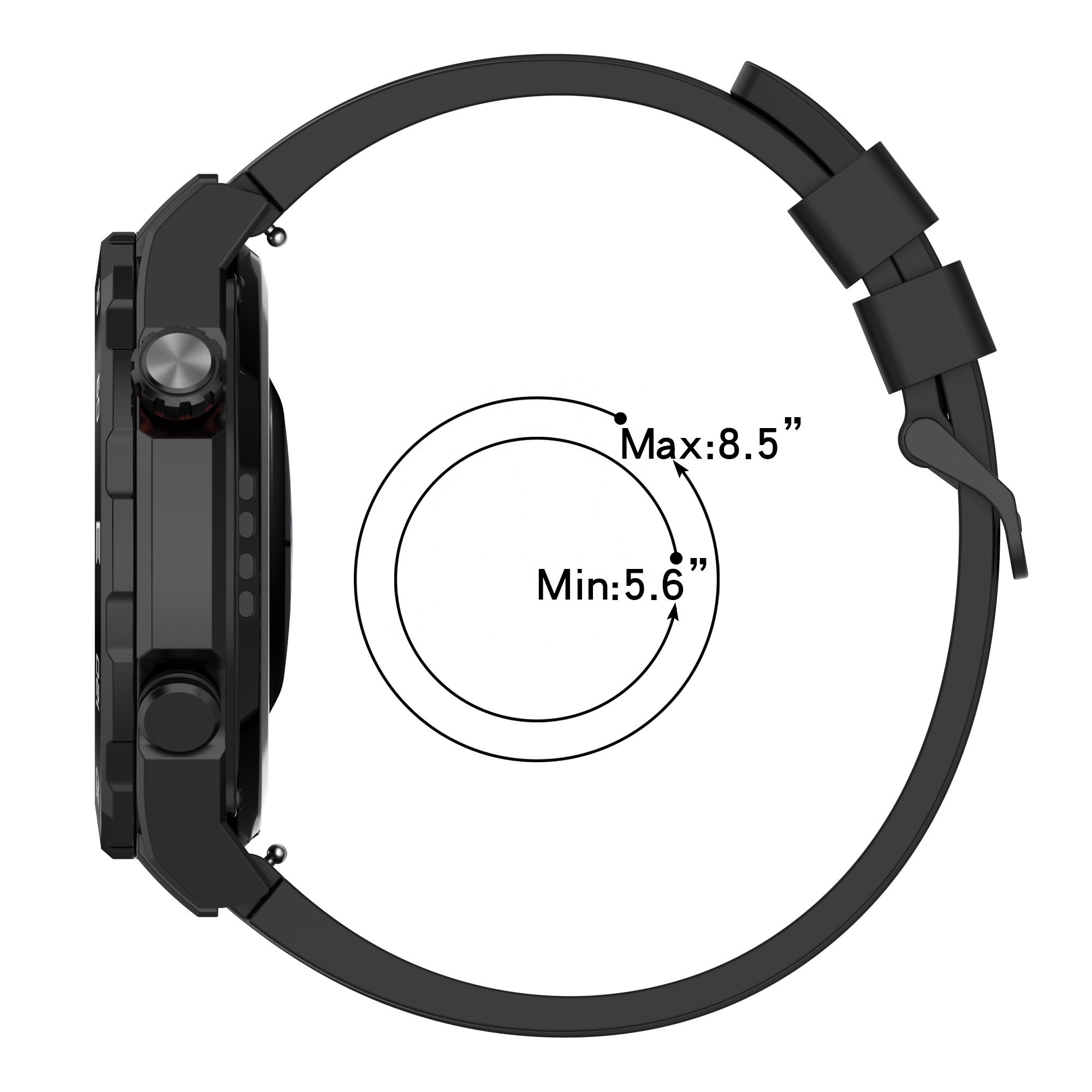 Eraysun Watch Strap Rubber For Huawei Ultimate Quick Release Watch Strap Smart Watch Accessories