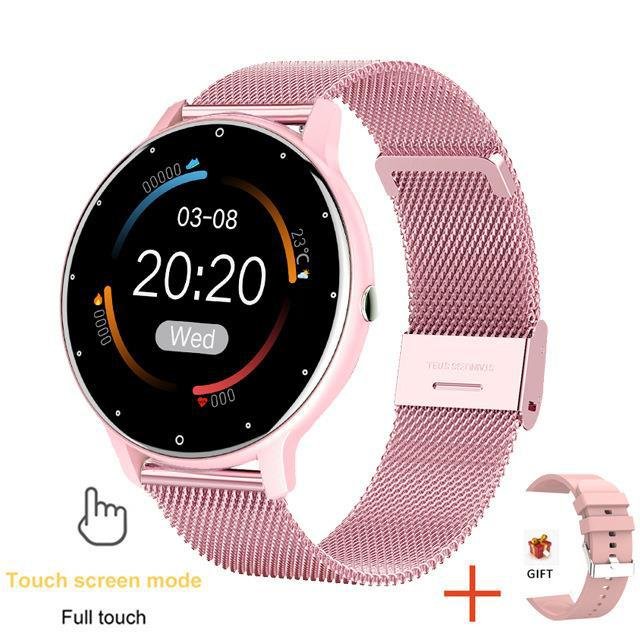 ZL02 ZL02D Round Smart Watch Heart Rate Blood Pressure Sleep Monitoring Smart Bracelet Waterproof Men Reloj Smart Sports Watch