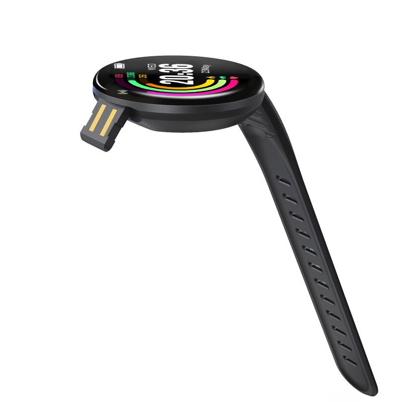 2024 Zooming Promotions 1.44 Inch Smartwatch D18 Color Band Reloj Inteligente WiFi iOS Sleep Monitoring Camera Y68s Cheap Price