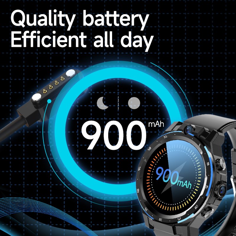2023 New Electronic Movement Smart Watch Phone 6GB+128GB Dual Chip Dual System 4G SIM Card Call WIFI GPS Tracker