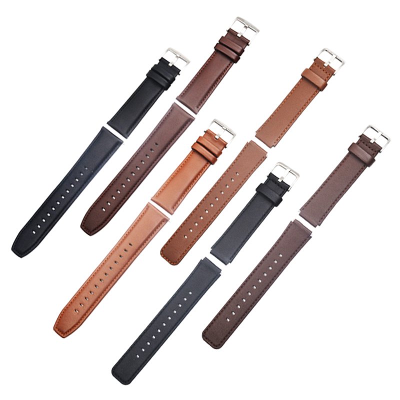 Fashion handmade upper calfskin Genuine leather quick release watch strap 18 22mm for Huawei smart watch