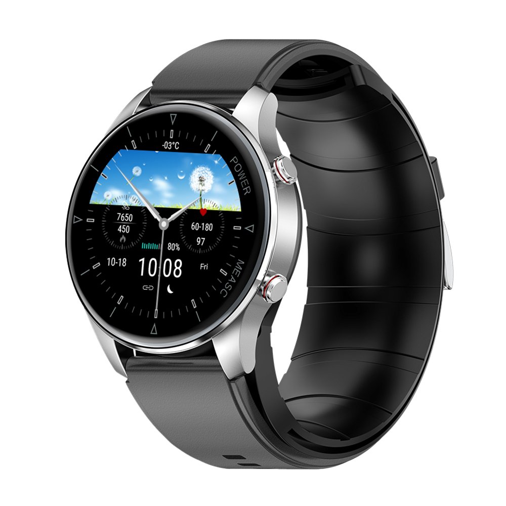 P50 Smart Watch For Elderly ECG 1.3inch Large Screen Airbag oscillometric blood pressure measurement Smartwatch For Android IOS