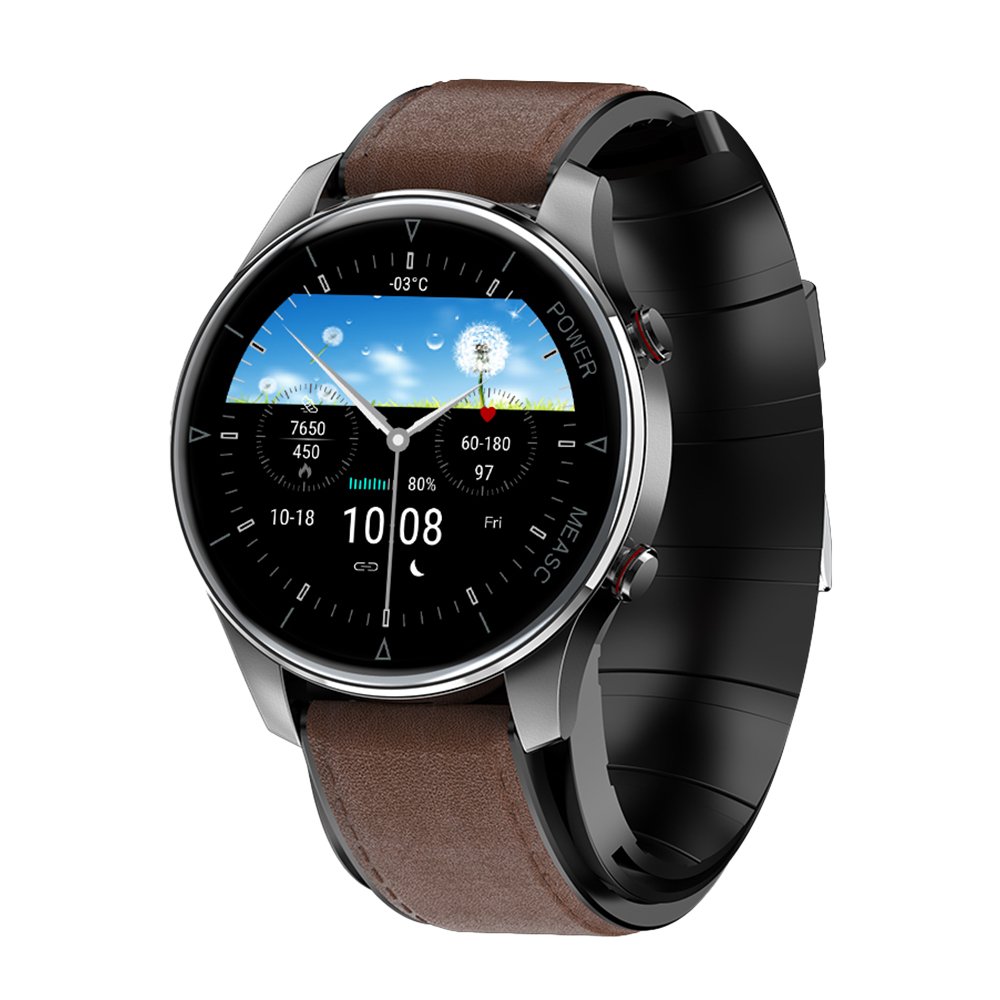 P50 Smart Watch For Elderly ECG 1.3inch Large Screen Airbag oscillometric blood pressure measurement Smartwatch For Android IOS