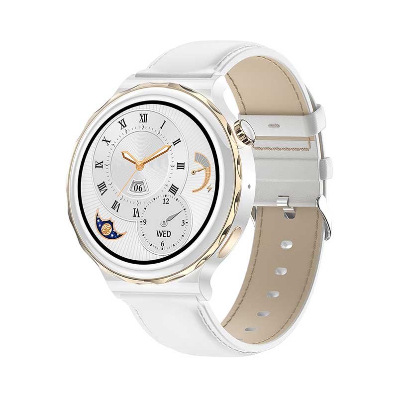 2023 HK43 lady Fashion Smart watch for women NFC BT call smart bracelet health tracker heart rate music women smartwatch