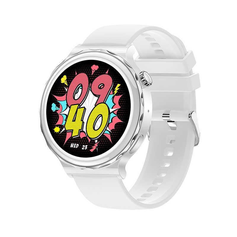 2023 HK43 lady Fashion Smart watch for women NFC BT call smart bracelet health tracker heart rate music women smartwatch