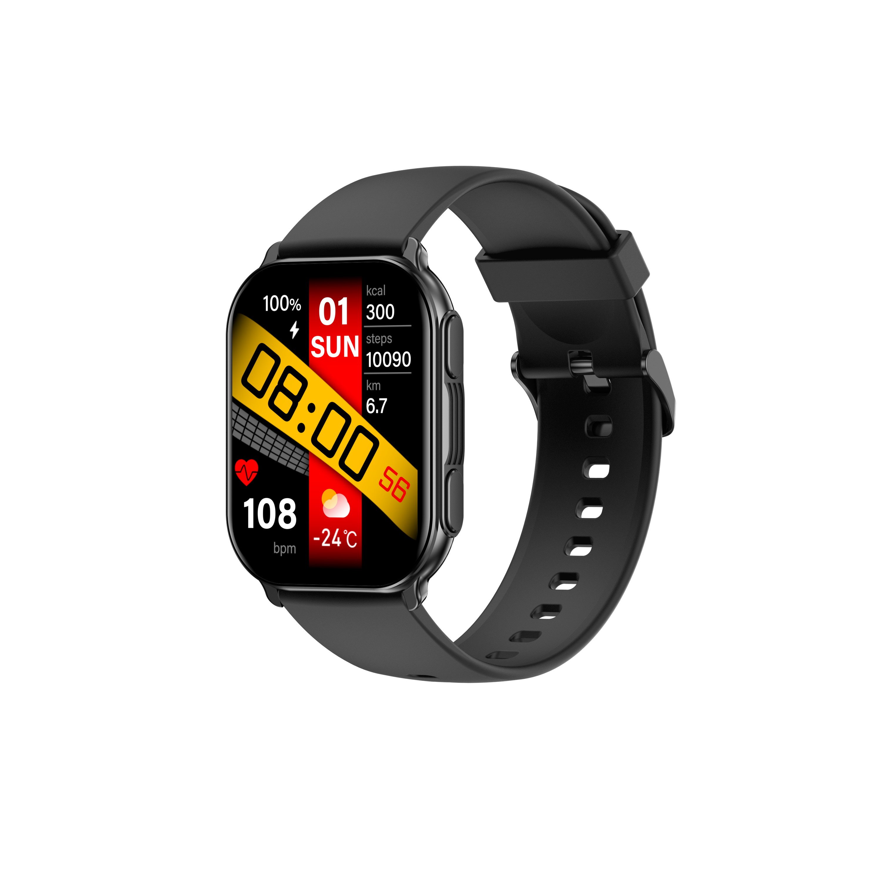 smart watch amoled display ladies mens heart rate fitness wristband magnet high quality Android montre connecte smart watch