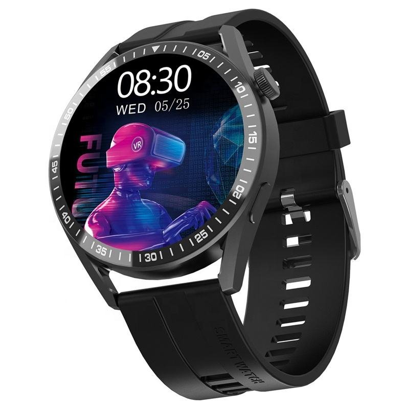 2024 New Round Smart Watch WH8-B Heart Rate Monitoring Multi Sport Modes BT Calling Activity Fitness Tracker DIY Dial Smartwatch