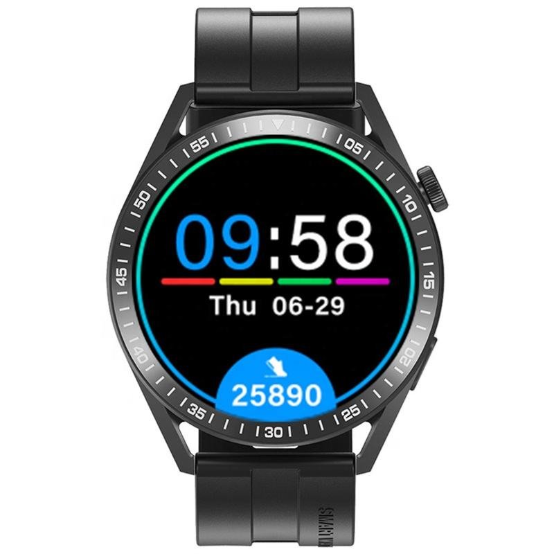 2024 New Round Smart Watch WH8-B Heart Rate Monitoring Multi Sport Modes BT Calling Activity Fitness Tracker DIY Dial Smartwatch