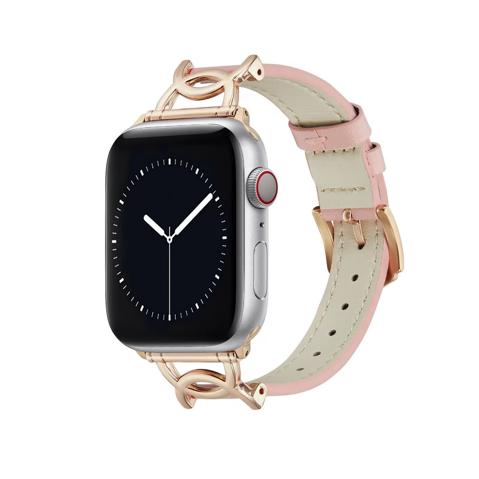 Luxury Wrist Smart Watch Band For Apple Watch Band 8 49mm Genuine Leather 38/40/41mm 42/44/45mm