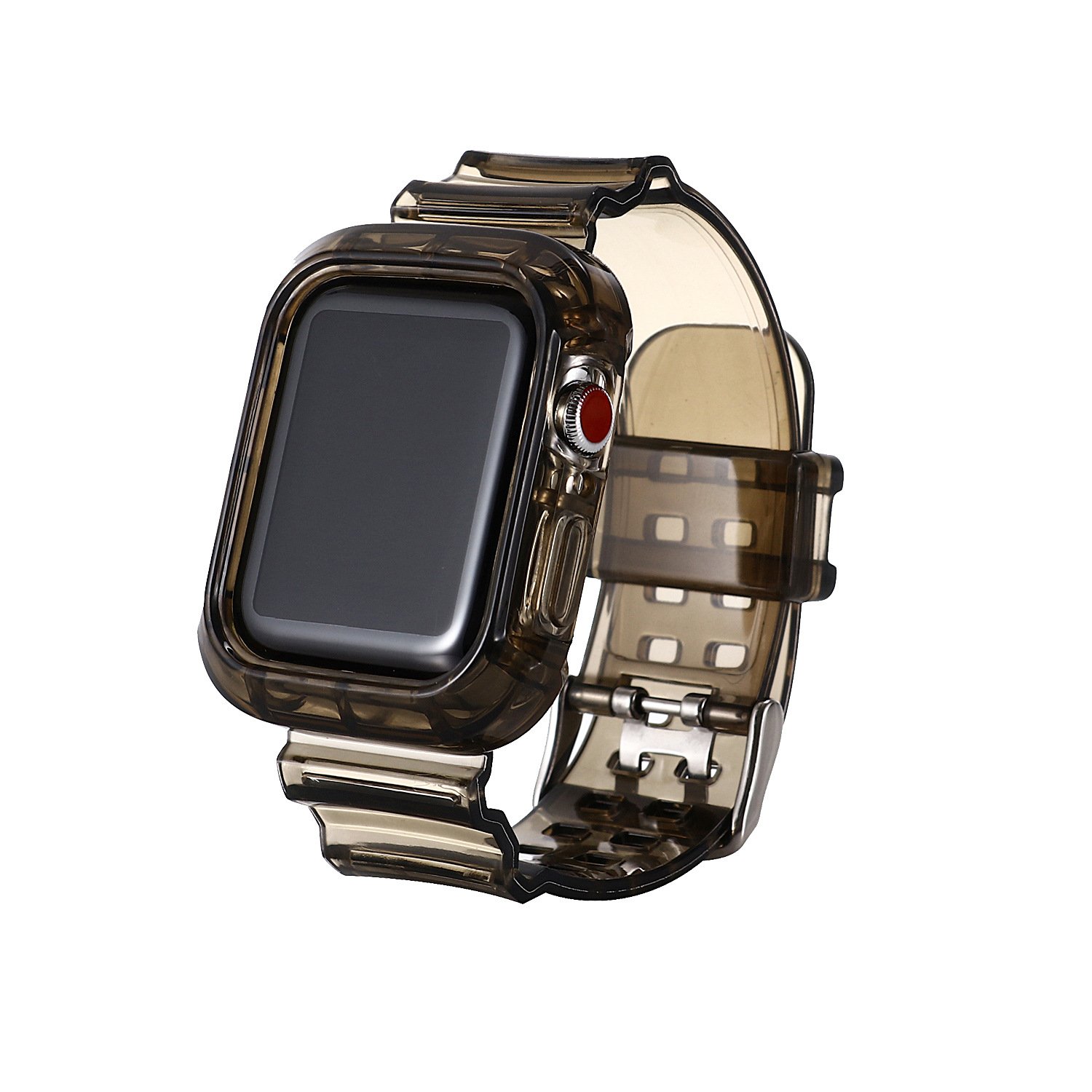 Leyi Smart Watch Tpu Transparent Clear Bands Luxury Band For Iphone Iwatch Watches 49mm 45mm Strap