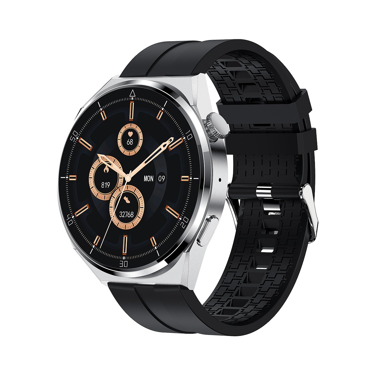 IP68 Waterproof PG3 Max Men Smartwatch with Call Function Watch Heart Rate Blood Oxygen Monitor Smart Watch HD Large Screen