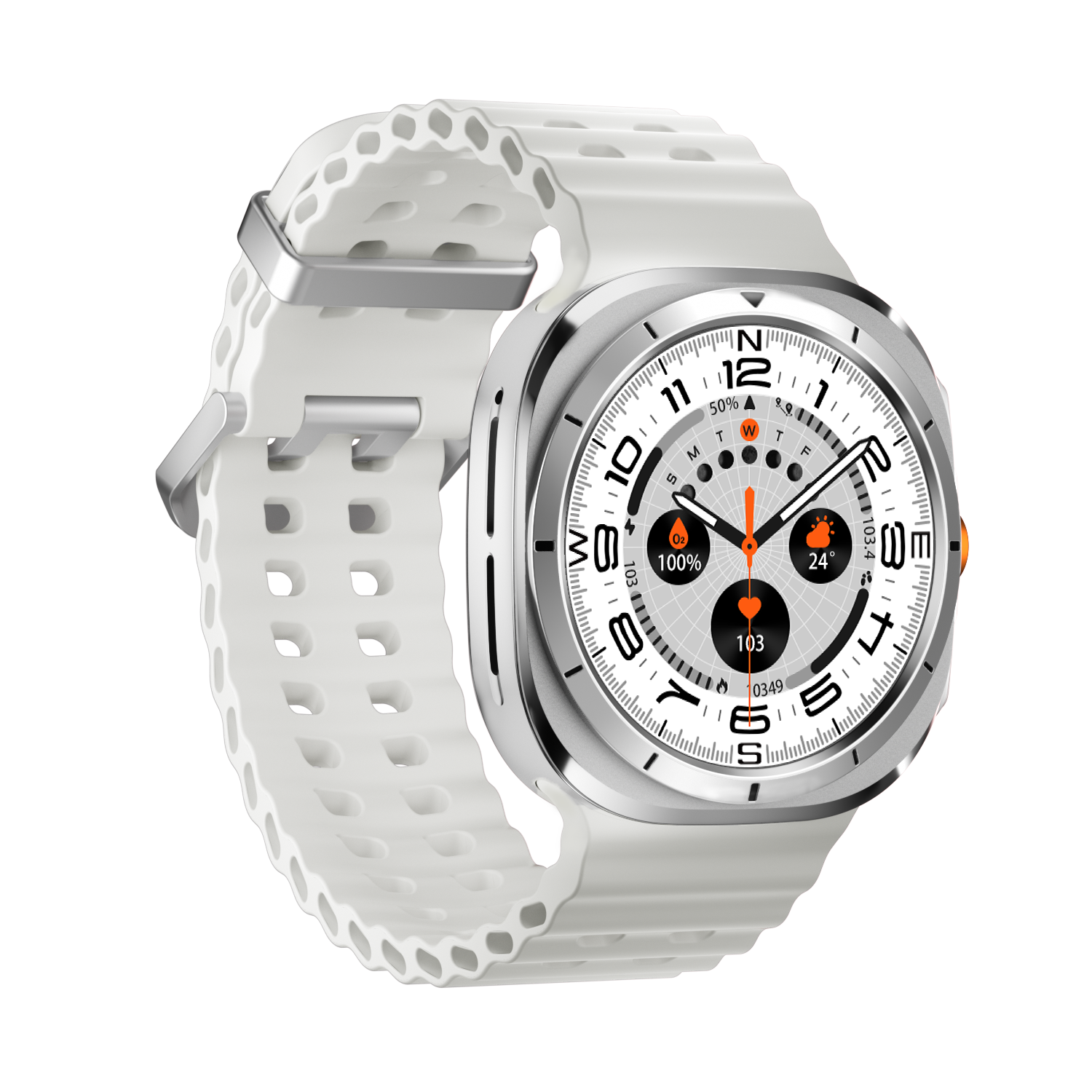 High Quality W7 Smart Watch Ultra Amoled 466*466 HD Resolution Fashionable Fitness Tracker Bracelet Similar to Galaxy Watch
