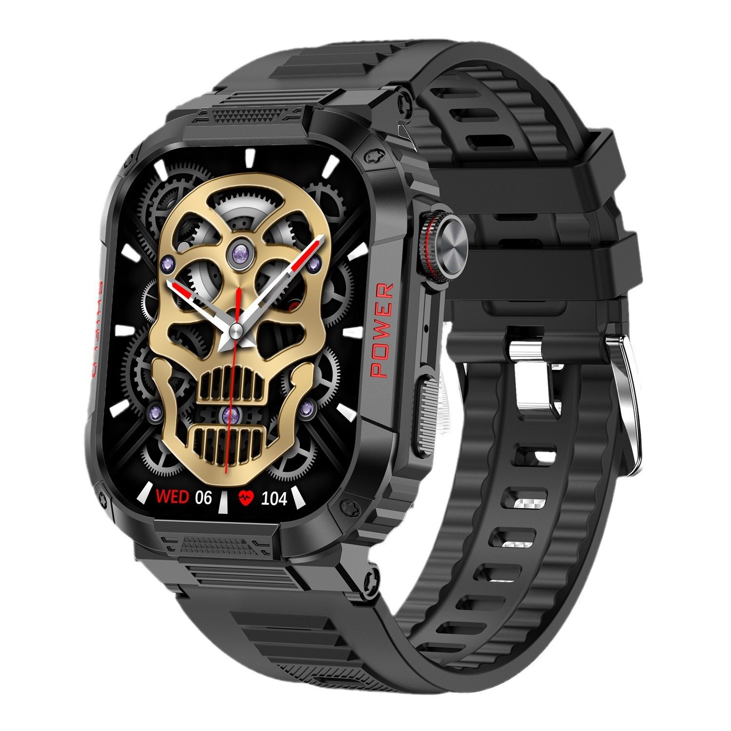 2024 Smartwatch TK25 Sport Smart Watch 2.02 inch IPS Screen BT Call IP68 Three Proof Outdoors Intelligent Rotating Fitness Track