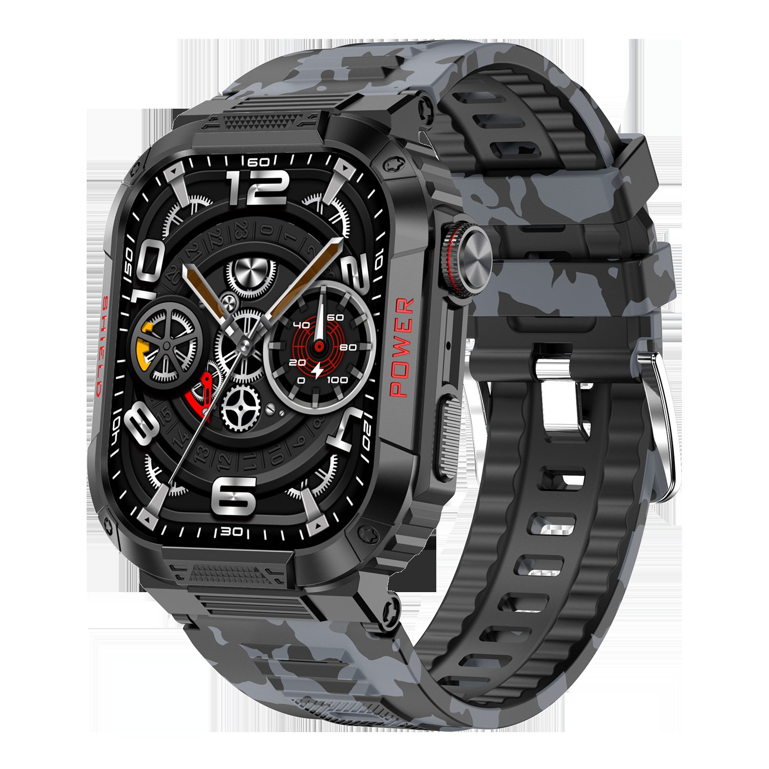 2024 Smartwatch TK25 Sport Smart Watch 2.02 inch IPS Screen BT Call IP68 Three Proof Outdoors Intelligent Rotating Fitness Track