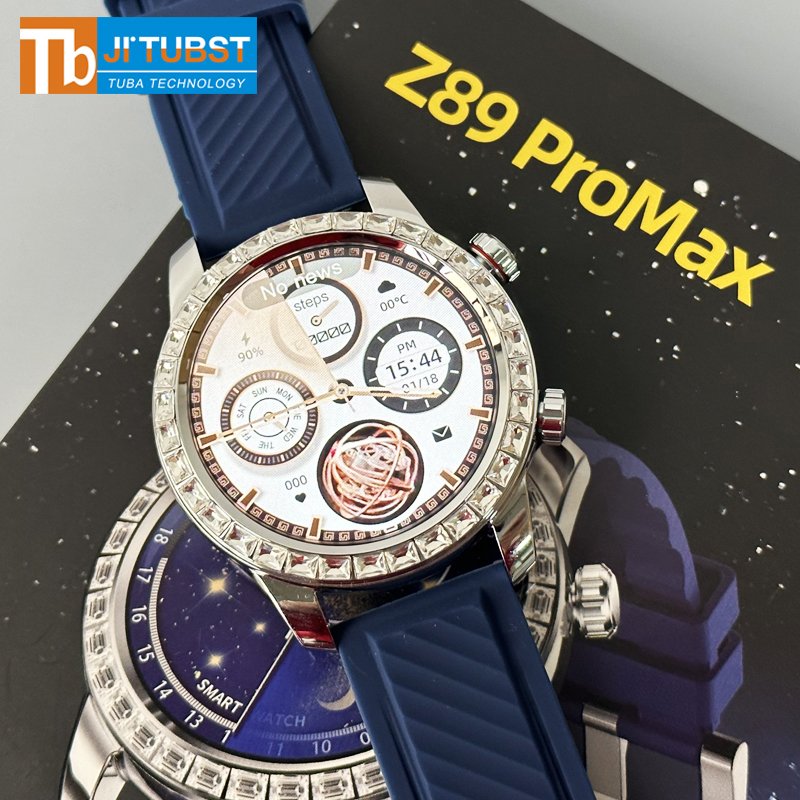 Dropshipping Z89pro max Round smartwatch 1.52 inch high brush screen dual core siche chip Z89 pro max ultra smart watch