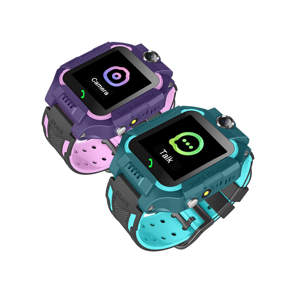 2024 Smart Wearables Personal Alarm Clock Watch Z6 School Mode GPRS Locator IOS Android Smart Watch Kids