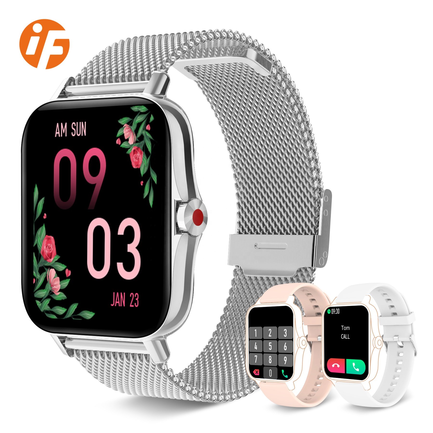 Hot Selling INNOFOVO waterproof ip68 smart watch with music for men women