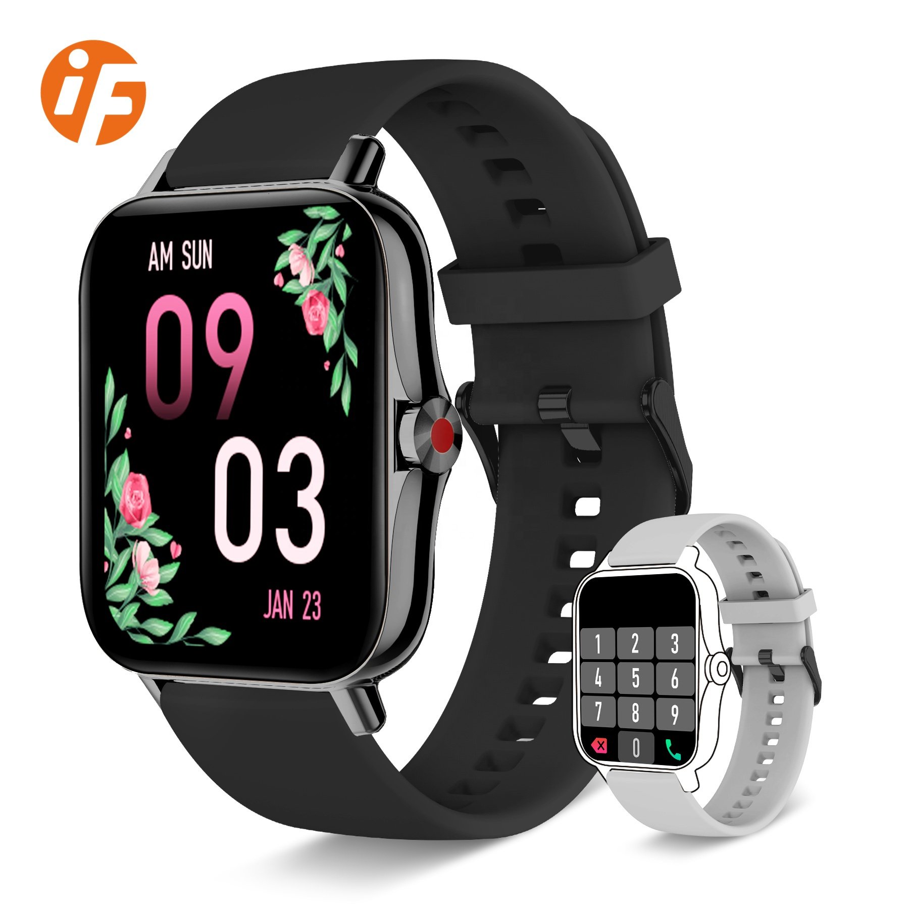 Hot Selling INNOFOVO waterproof ip68 smart watch with music for men women