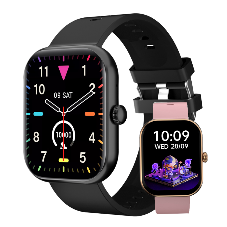 2.01 inch Fashion Smart Watch 2024 for Men and Women BT Calling Health Fitness Tracker Watch Sport Smartwatch
