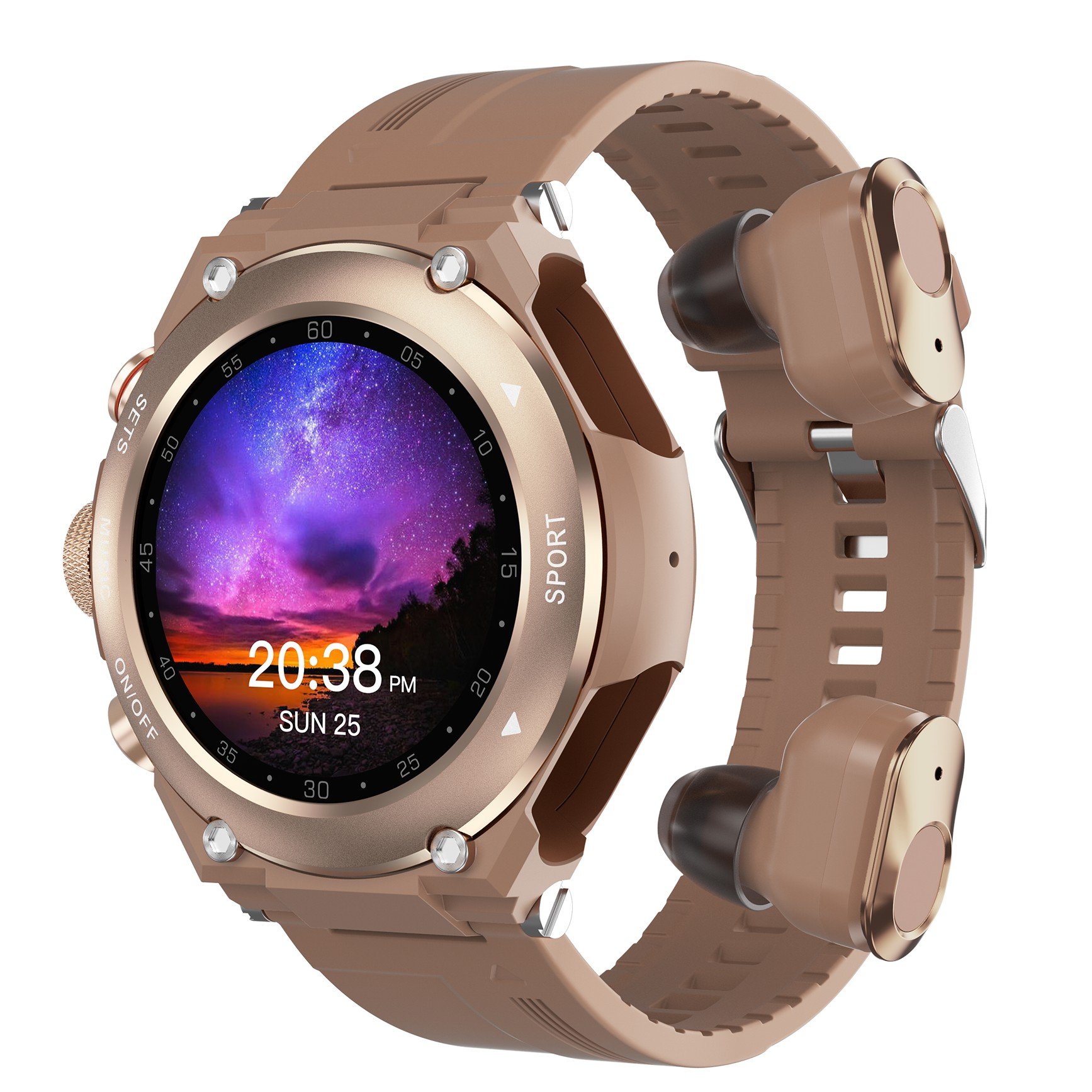 Smart Watch With Earbuds Smart bracelet 2 in 1