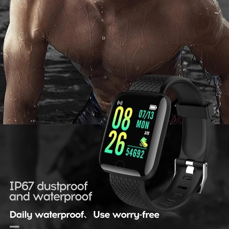 Cheap smartwatches Sport Watch women Waterproof Smart watch low price Fitness Tracker 116 plus smartWatch For Android IOS