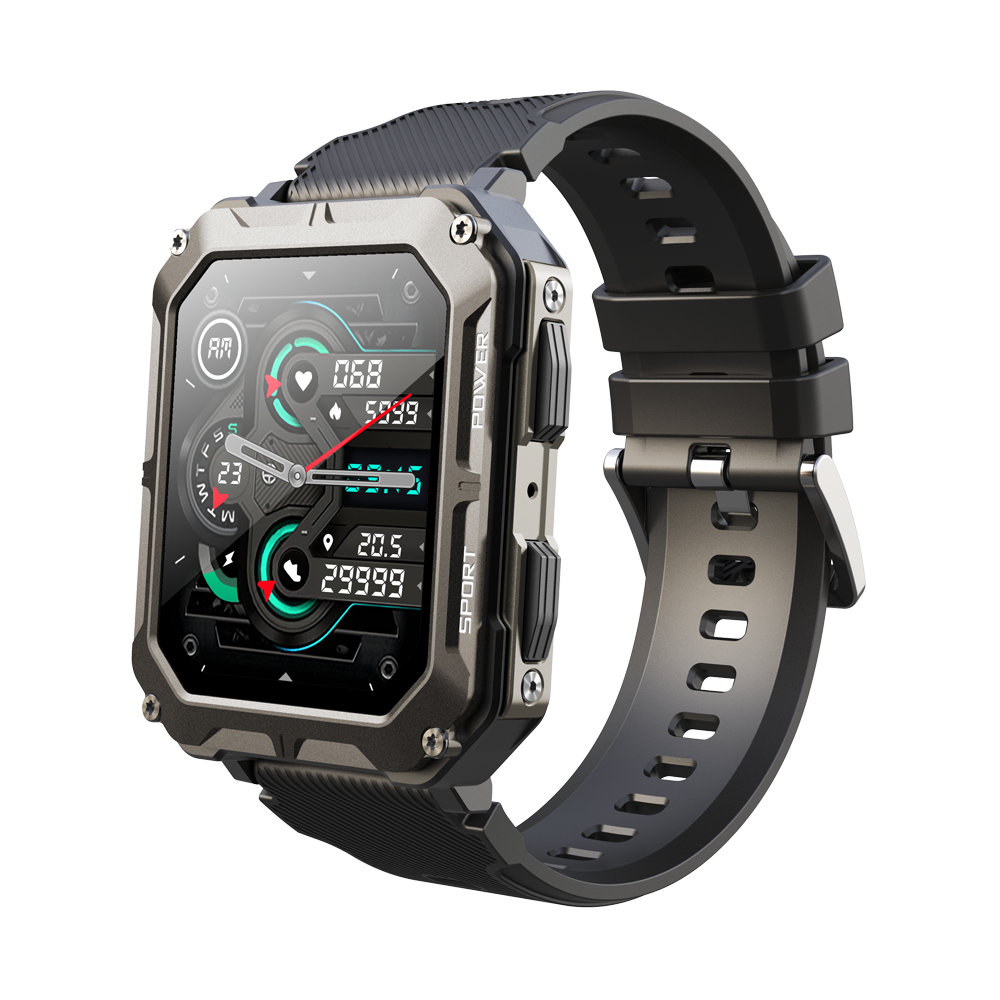 2024 New C20 Pro Sports Smartwatch 1.83-Inch Hd Large Screen 100+ Sports Modes Ip68 Waterproof Smart Watch