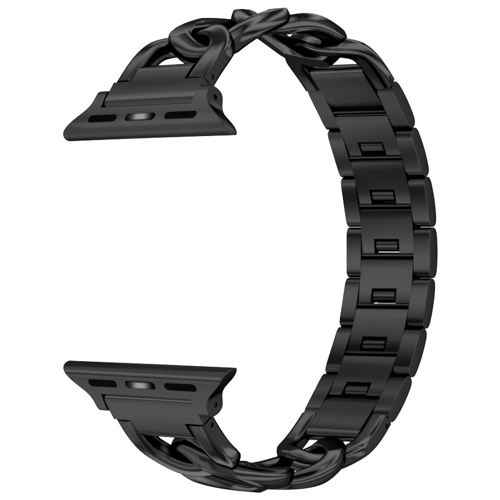 KeepWin Custom Luxury Solid 304L Stainless Steel Band Strap 30mm 40mm 44mm 45mm Watch for Smart Watch Series 4/5/6/7/8/9