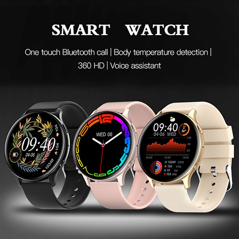 New Trend Fashion ZL02 Smartwatch Round BT Call IP67 Waterproof Dynamic Heart rate Men Sport Watches Dafit ZL02CPRO Smart Watch