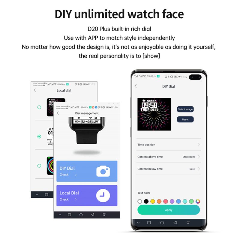 VALDUS Smartwatch Bands Waterproof Fitness Sport Bracelet montre relogio reloj inteligente Smart Watch
