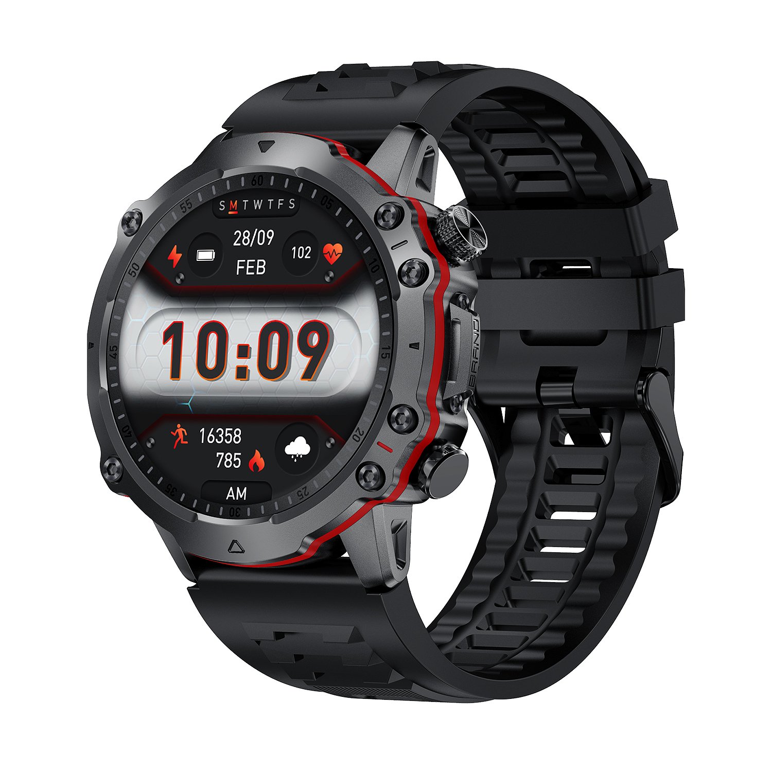 FW09 Sport outdoor Smart watch 2023 1.43 inch AMOLED screen BT call IP68 Measure multiple heart rate Blood Pressure Test watch