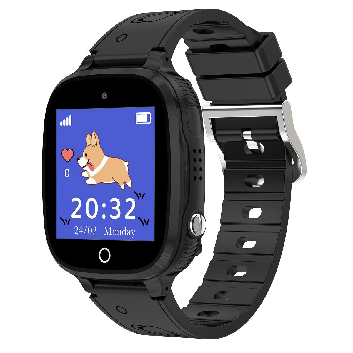 Dual cameras 4G kids smart watch with calling Lbs Wifi Location Video 1.69 inch Smart Watches For Kids
