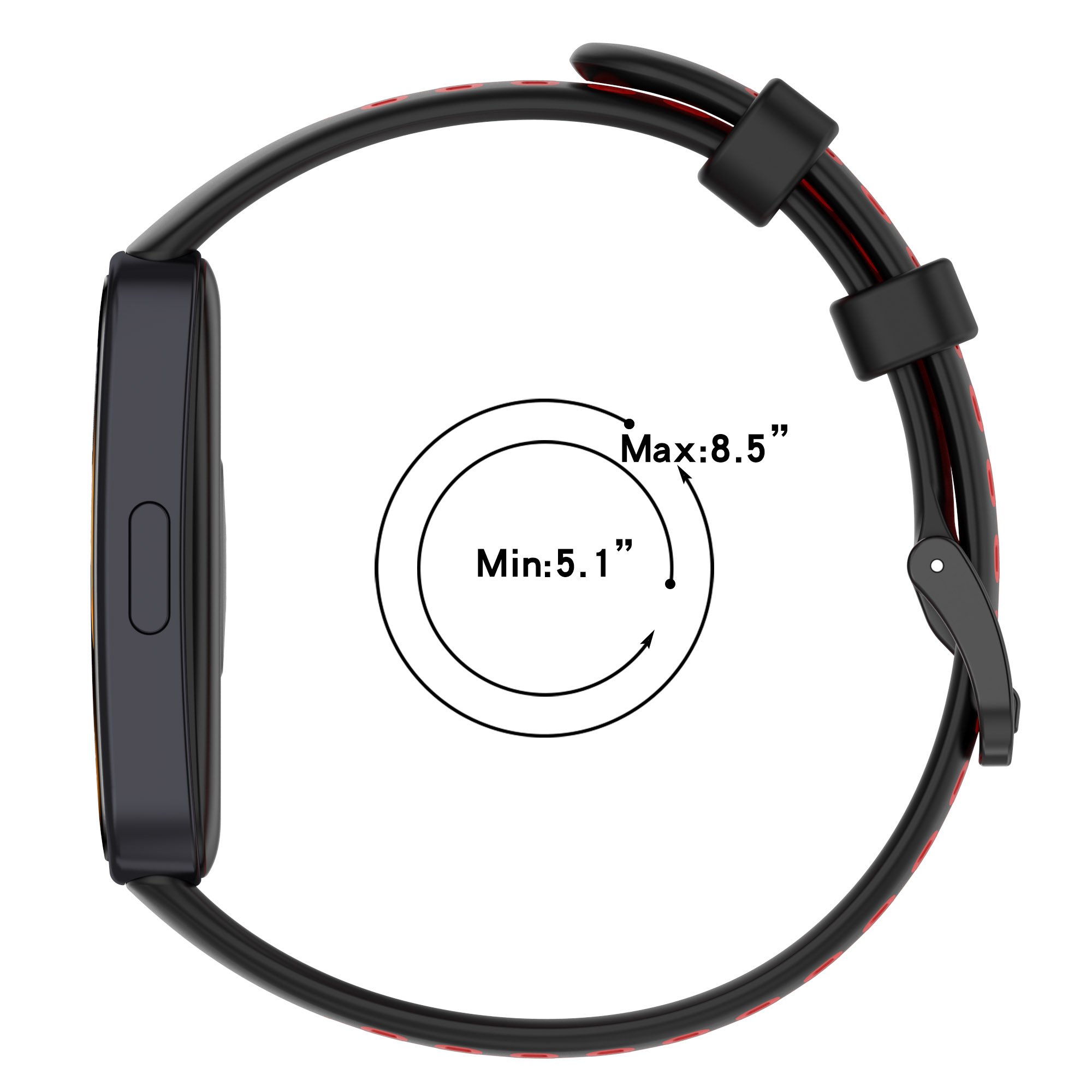 wholesale silicone rubber huawei band 8 9 sport smart Watch band Strap Bracelet Correa For huawei band 8 9