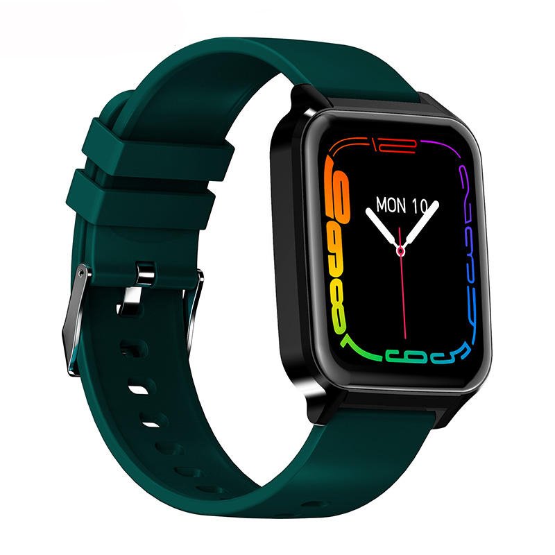 1.72 inch glass screen full touch waterproof IP67 bluetooth calling ZL23 fitness women red fashion smart watch for men
