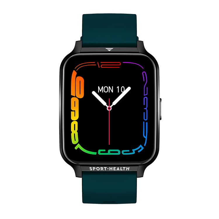 1.72 inch glass screen full touch waterproof IP67 bluetooth calling ZL23 fitness women red fashion smart watch for men