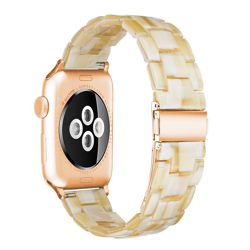 Hot-selling Multiple Color Fashion Resin Strap Bracelet band Watch Band fo rAppleWatch Watch Series /4/5/6/7/8/9