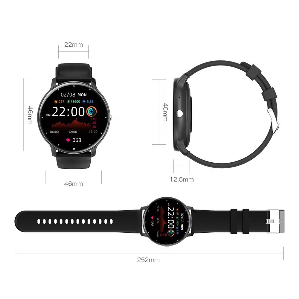 Cheap Reloj Zl02C Pro Smart Watch with Da Fit APP JL7012F6 Chip Waterproof IP67 Heart Rate BT Calling Smart Watch