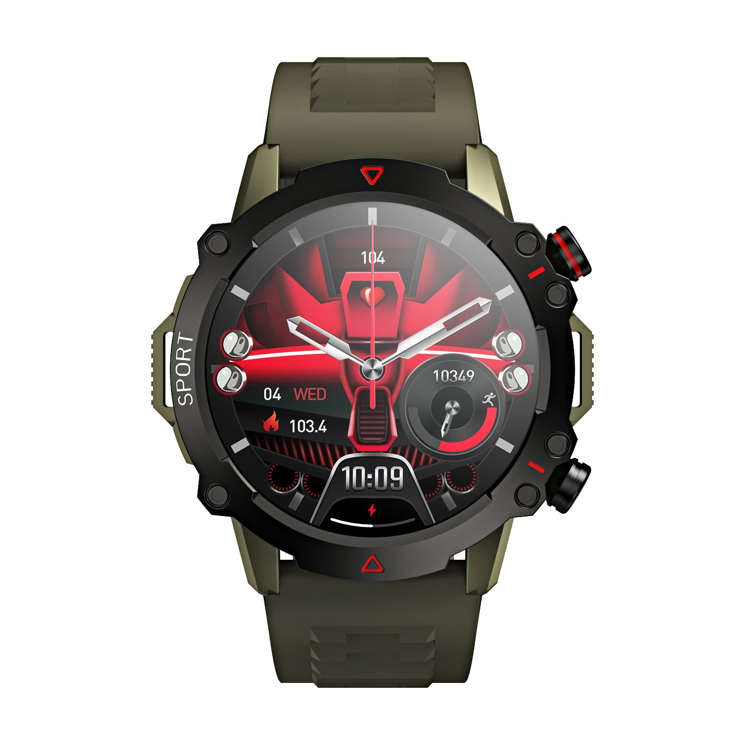2032 Elder Care TF10 Pro Smartwatch Android Supported Card GPS Track ECG Heart Rate Monitor Health Elder Smart Watch
