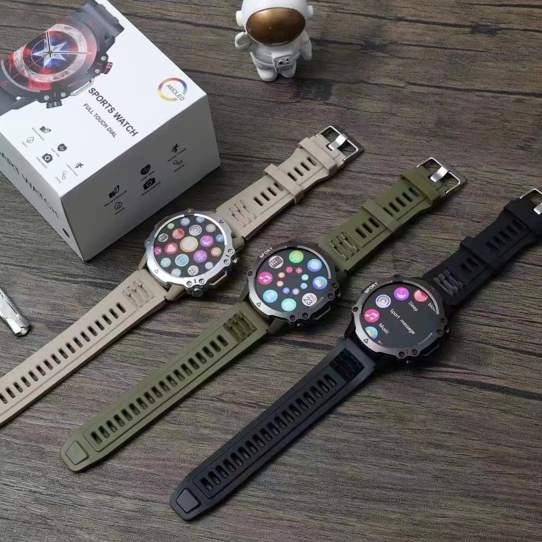 2032 Elder Care TF10 Pro Smartwatch Android Supported Card GPS Track ECG Heart Rate Monitor Health Elder Smart Watch