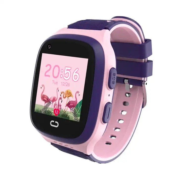 High Quality Kids GPS Smart Watch 4G Video Calling Live GPS Location Tracker Touch Screen Smart Watch For Kids